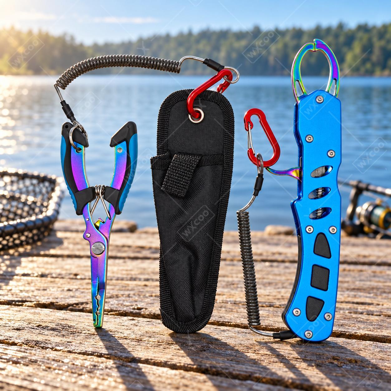 Blue Titanium Coated Saltwater - đánh giá và giá Fishing Line Cutter