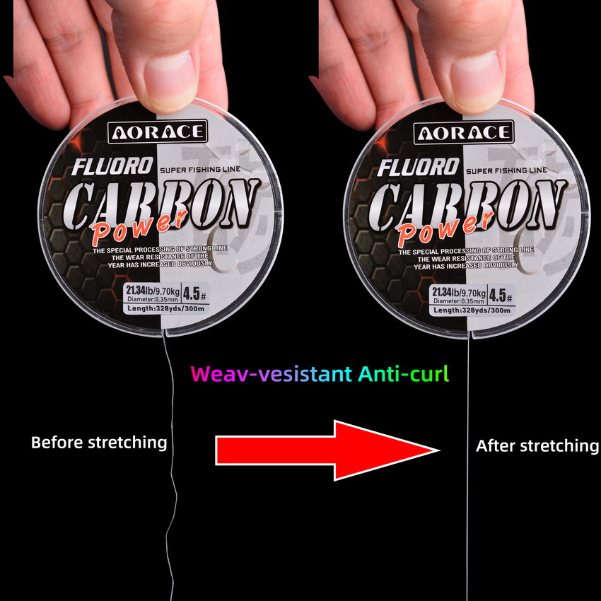 Aorace 300M Fluorocarbon Fishi - đánh giá và giá Ice Fishing Line
